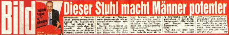 STEIFENSAND® …das lebendige Sitzgefühl